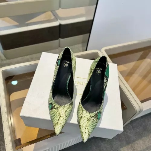 Replica Balmain High-Heeled Shoes For Women #1320319 $118.00 USD for Wholesale