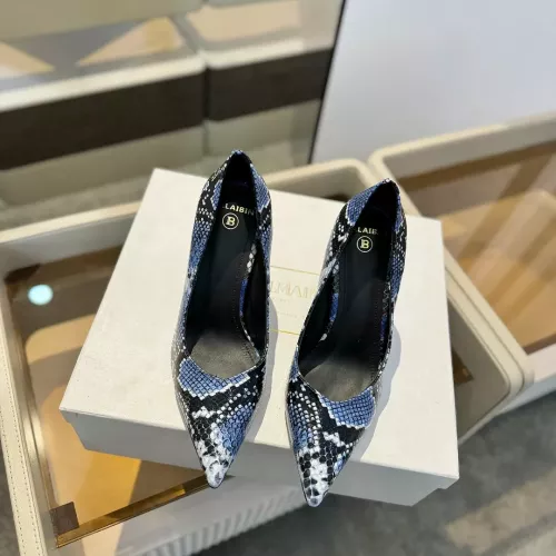 Replica Balmain High-Heeled Shoes For Women #1320320 $118.00 USD for Wholesale