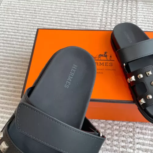 Replica Hermes Slippers For Men #1320322 $102.00 USD for Wholesale