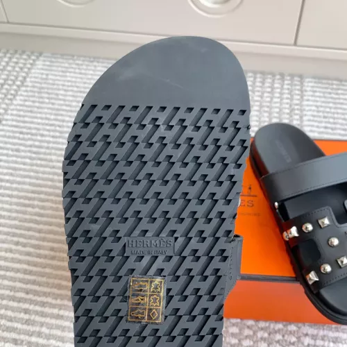 Replica Hermes Slippers For Men #1320322 $102.00 USD for Wholesale