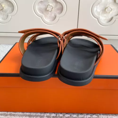 Replica Hermes Slippers For Men #1320326 $102.00 USD for Wholesale