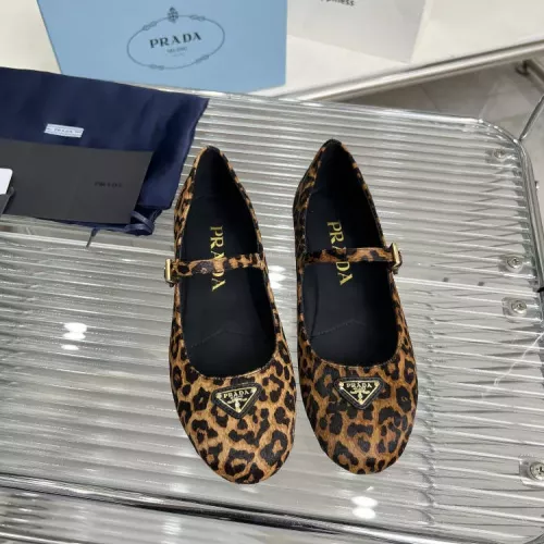 Replica Prada Flat Shoes For Women #1320345 $98.00 USD for Wholesale