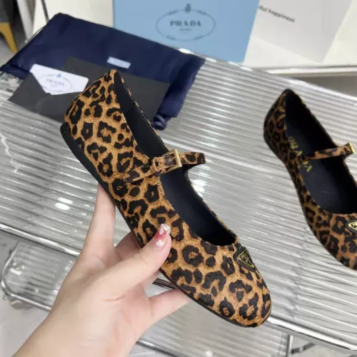 Replica Prada Flat Shoes For Women #1320345 $98.00 USD for Wholesale