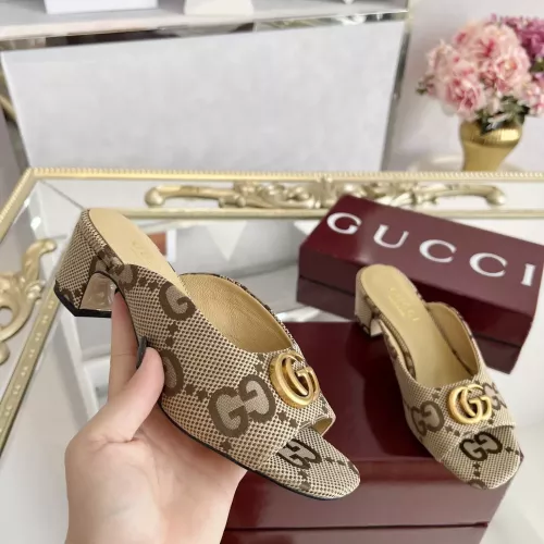 Replica Gucci Slippers For Women #1320358 $68.00 USD for Wholesale