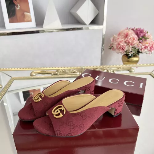 Gucci Slippers For Women #1320359 $68.00 USD, Wholesale Replica Gucci Slippers