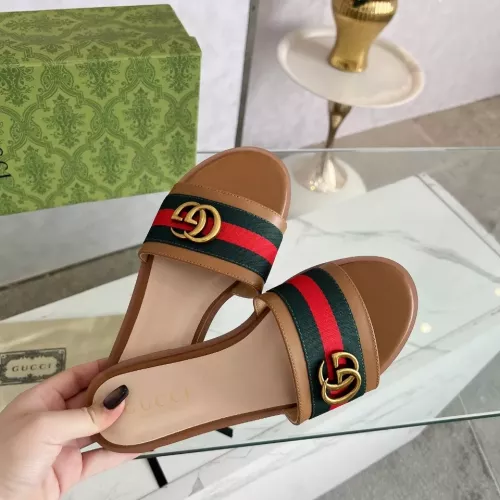Replica Gucci Slippers For Women #1320366 $82.00 USD for Wholesale