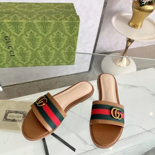 Replica Gucci Slippers For Women #1320366 $82.00 USD for Wholesale