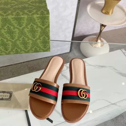 Replica Gucci Slippers For Women #1320366 $82.00 USD for Wholesale