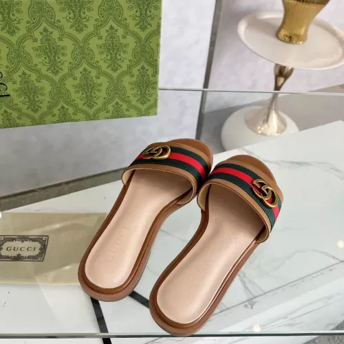 Replica Gucci Slippers For Women #1320366 $82.00 USD for Wholesale