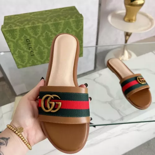 Replica Gucci Slippers For Women #1320366 $82.00 USD for Wholesale