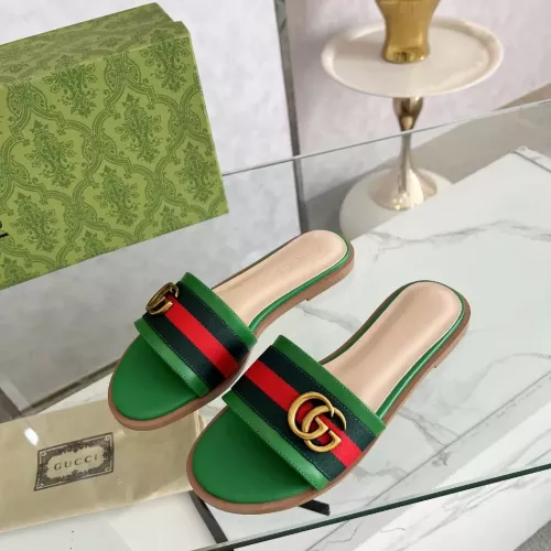 Gucci Slippers For Women #1320368 $82.00 USD, Wholesale Replica Gucci Slippers
