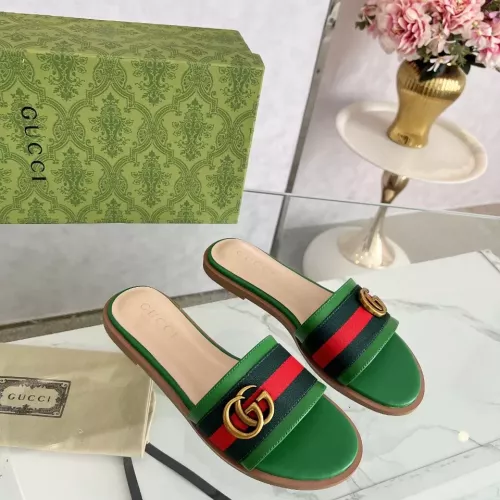 Replica Gucci Slippers For Women #1320368 $82.00 USD for Wholesale