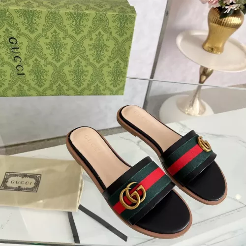 Replica Gucci Slippers For Women #1320369 $82.00 USD for Wholesale