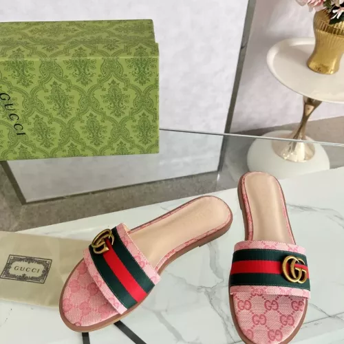 Replica Gucci Slippers For Women #1320370 $82.00 USD for Wholesale