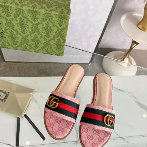 Replica Gucci Slippers For Women #1320370 $82.00 USD for Wholesale