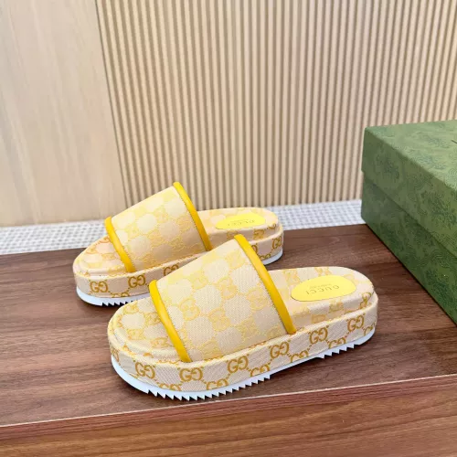 Gucci Slippers For Women #1320375 $80.00 USD, Wholesale Replica Gucci Slippers