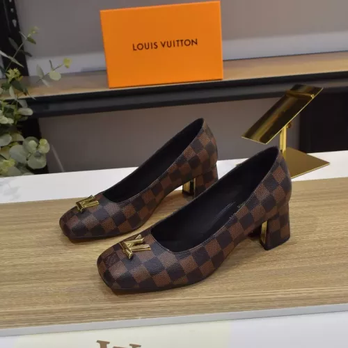 Louis Vuitton High-Heeled Shoes For Women #1320428 $80.00 USD, Wholesale Replica Louis Vuitton High-Heeled Shoes