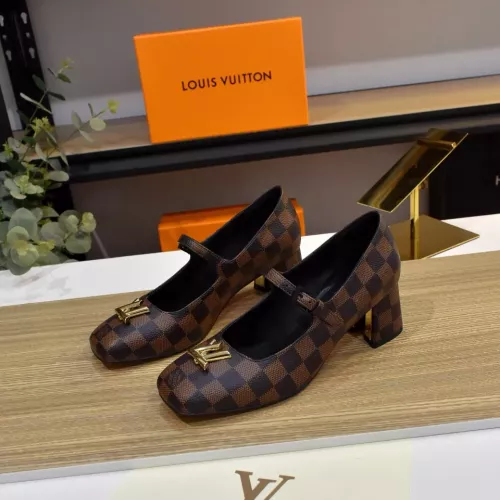 Louis Vuitton High-Heeled Shoes For Women #1320433 $80.00 USD, Wholesale Replica Louis Vuitton High-Heeled Shoes