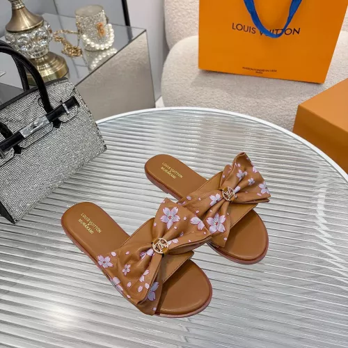 Louis Vuitton Slippers For Women #1320445 $85.00 USD, Wholesale Replica Louis Vuitton Slippers