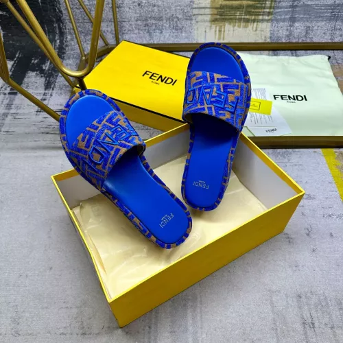Replica Fendi Slippers For Women #1320468 $85.00 USD for Wholesale