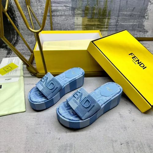 Fendi Slippers For Women #1320494 $82.00 USD, Wholesale Replica Fendi Slippers