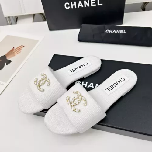 Chanel Slippers For Women #1320501 $80.00 USD, Wholesale Replica Chanel Slippers