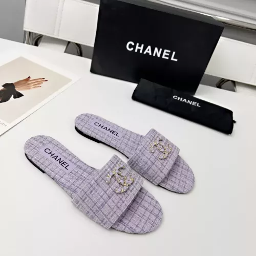 Replica Chanel Slippers For Women #1320502 $80.00 USD for Wholesale