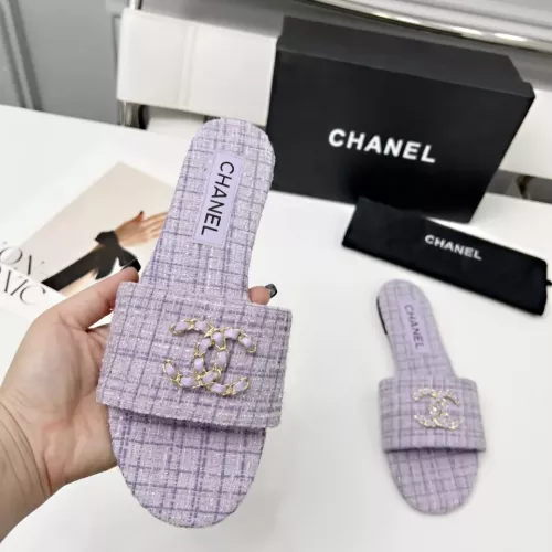 Replica Chanel Slippers For Women #1320502 $80.00 USD for Wholesale