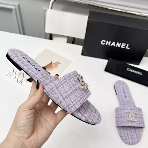 Replica Chanel Slippers For Women #1320502 $80.00 USD for Wholesale