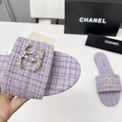 Replica Chanel Slippers For Women #1320502 $80.00 USD for Wholesale