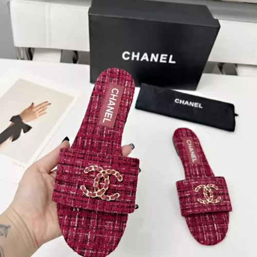 Replica Chanel Slippers For Women #1320503 $80.00 USD for Wholesale