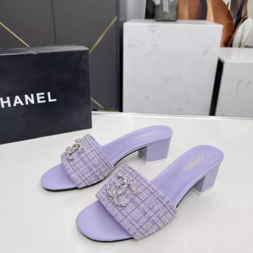 Chanel Slippers For Women #1320511 $85.00 USD, Wholesale Replica Chanel Slippers