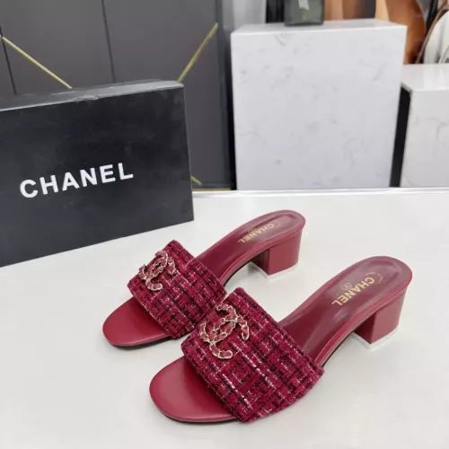 Chanel Slippers For Women #1320515 $85.00 USD, Wholesale Replica Chanel Slippers