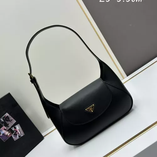 Prada AAA Quality Shoulder Bags For Women #1320536 $88.00 USD, Wholesale Replica Prada AAA Quality Shoulder Bags