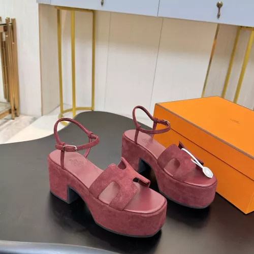 Replica Hermes Sandal For Women #1320604 $112.00 USD for Wholesale