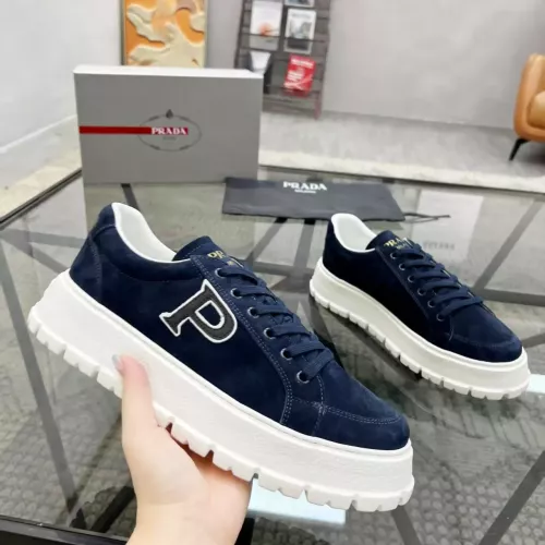 Replica Prada Casual Shoes For Men #1320647 $82.00 USD for Wholesale