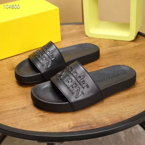 Alexander McQueen Slippers For Men #1320658 $68.00 USD, Wholesale Replica Alexander McQueen Slippers