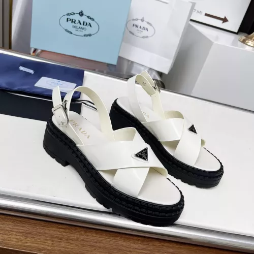 Replica Prada Sandal For Women #1320706 $82.00 USD for Wholesale
