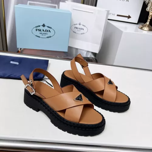 Replica Prada Sandal For Women #1320708 $82.00 USD for Wholesale