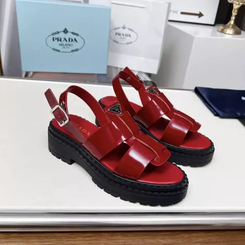 Replica Prada Sandal For Women #1320714 $82.00 USD for Wholesale