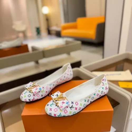 Louis Vuitton Flat Shoes For Women #1320718 $92.00 USD, Wholesale Replica Louis Vuitton Flat Shoes