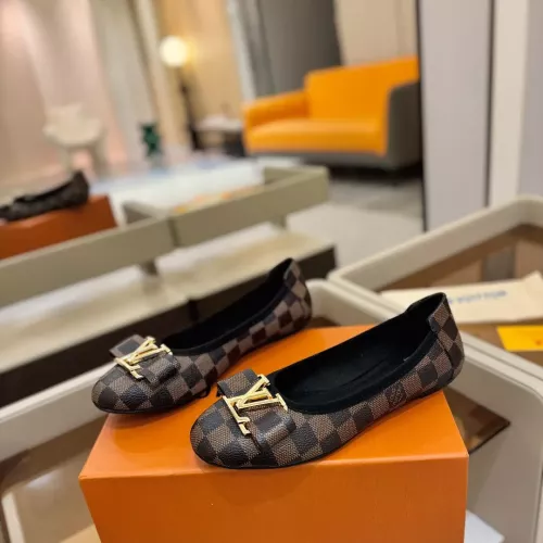 Louis Vuitton Flat Shoes For Women #1320721 $92.00 USD, Wholesale Replica Louis Vuitton Flat Shoes