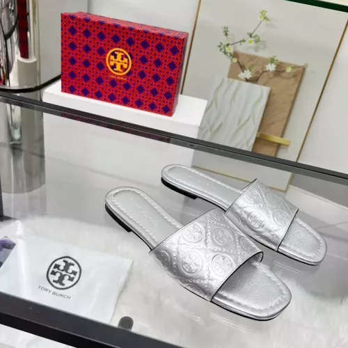 Replica Tory Burch TB Slippers For Women #1320729 $82.00 USD for Wholesale