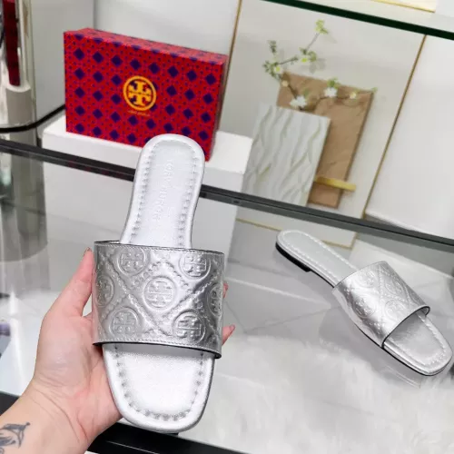 Replica Tory Burch TB Slippers For Women #1320729 $82.00 USD for Wholesale