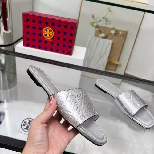 Replica Tory Burch TB Slippers For Women #1320729 $82.00 USD for Wholesale