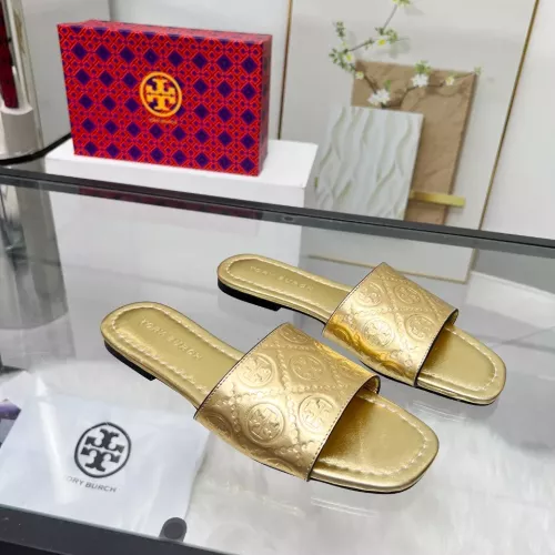Replica Tory Burch TB Slippers For Women #1320730 $82.00 USD for Wholesale