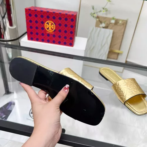 Replica Tory Burch TB Slippers For Women #1320730 $82.00 USD for Wholesale