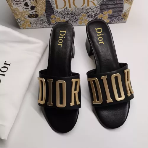 Replica Christian Dior Slippers For Women #1320737 $76.00 USD for Wholesale