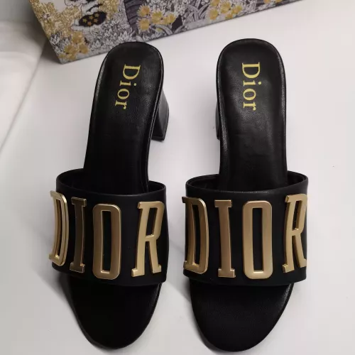 Replica Christian Dior Slippers For Women #1320737 $76.00 USD for Wholesale
