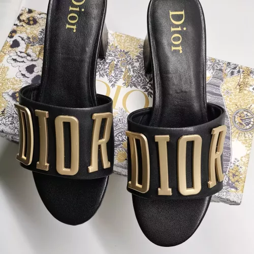 Replica Christian Dior Slippers For Women #1320737 $76.00 USD for Wholesale